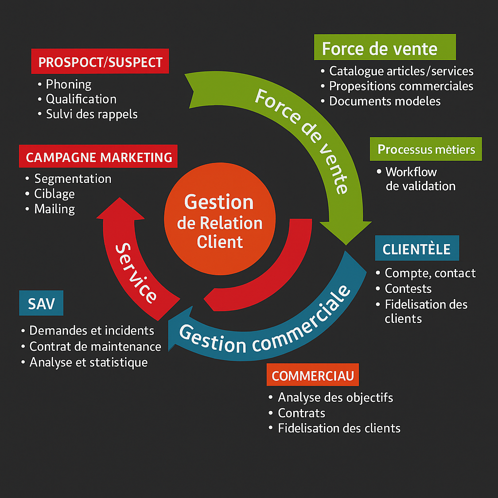 Relation client CRM illustration